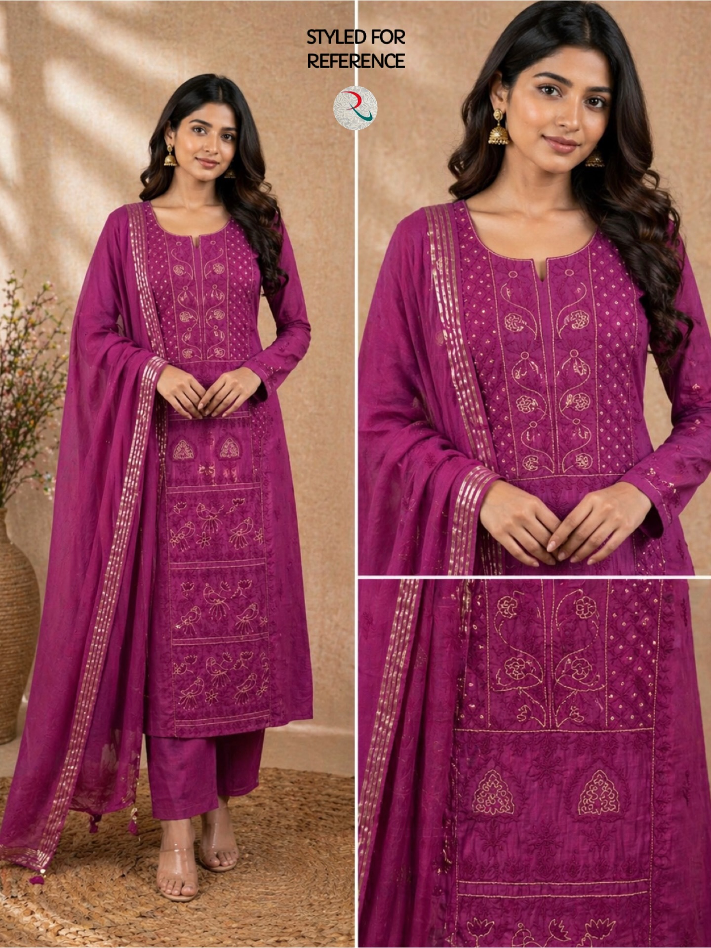 Elegant White Chikankari Kurti